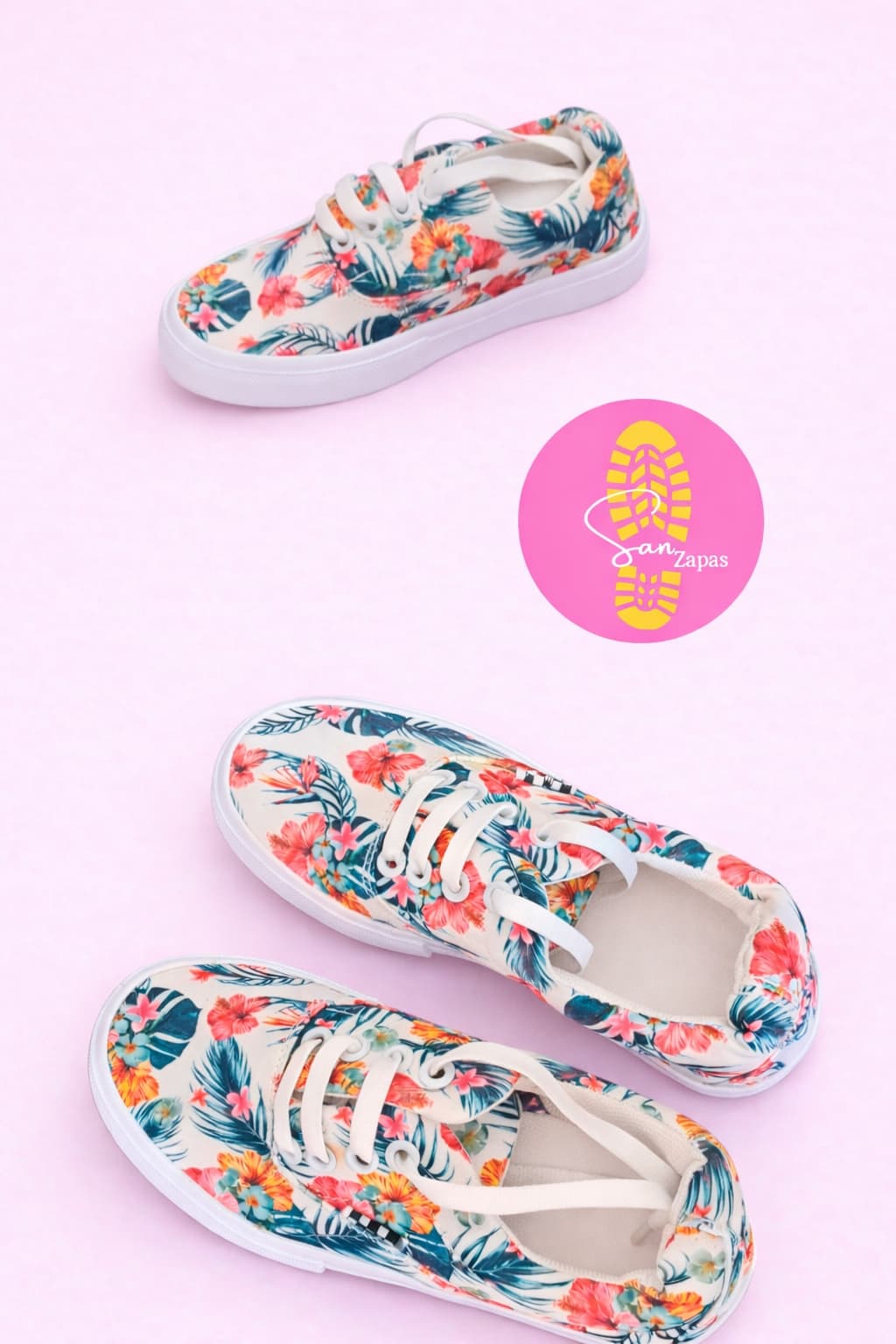 Zapas panchas floreadas