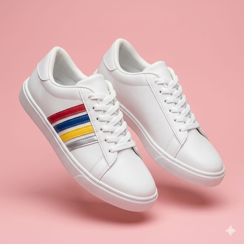 Zapas Semilcuero blanco